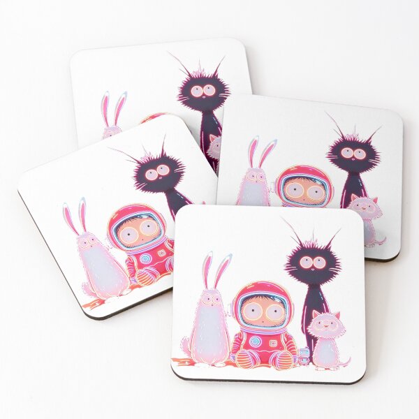 Item preview, Space Explorer & Friends designed and sold by MyCalmDraw.