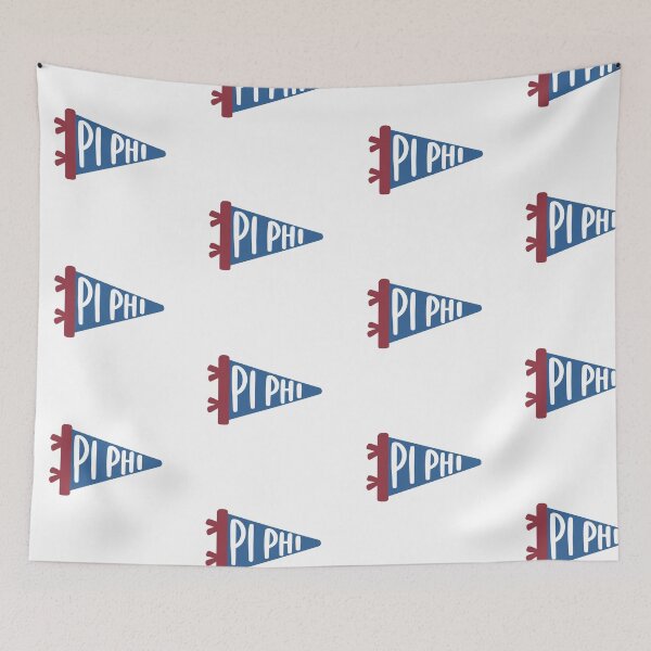 Item preview, PI PHI pennant designed and sold by Jaina Designs.