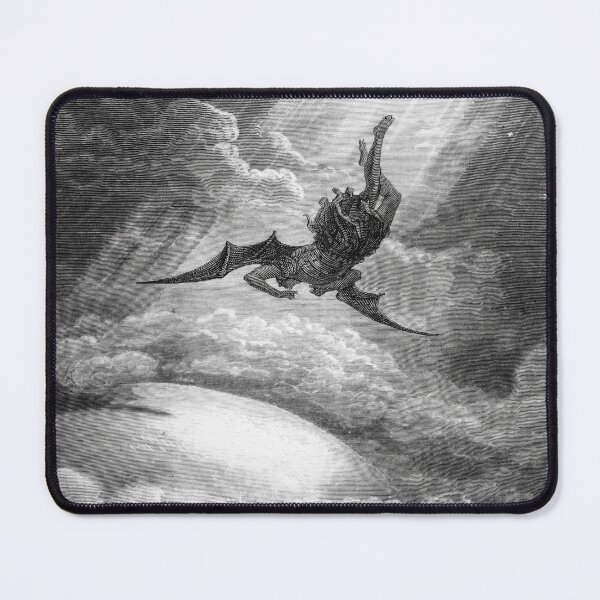 Item preview, The Fall of Lucifer/Satan (full) from Dante Alighieri's Divine Comedy, Inferno, by Gustave Doré designed and sold by The Gaping Maw.