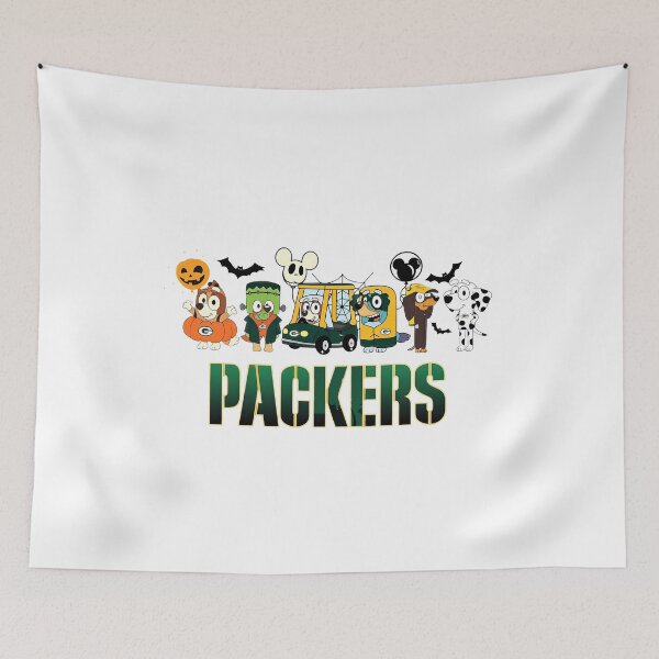 Item preview, Packers Halloween Cartoon Group designed and sold by shelliwright.