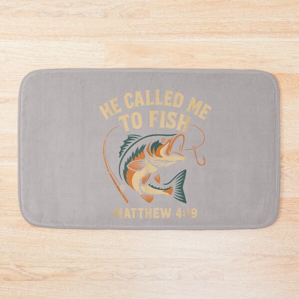 Item preview, He Called Me to Fish Matthew 4 19 Christian Fishing designed and sold by mjohnson9.