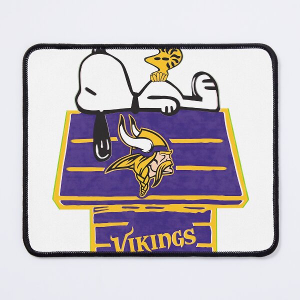 Item preview, Snoopy Woodstock Vikings Dog House designed and sold by shelliwright.