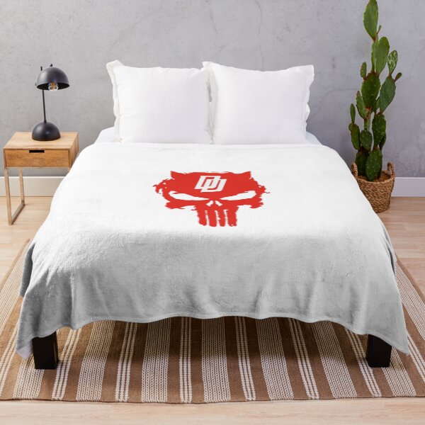 Item preview, Punisher Daredevil Logo Mashup Marvel Inspired Comic Artwork designed and sold by GeekMix.