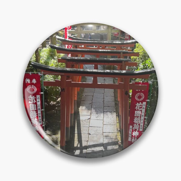 Item preview, Path to the Sacred — Torii Gates at Hanazono Inari Shrine designed and sold by JapanStudio123.