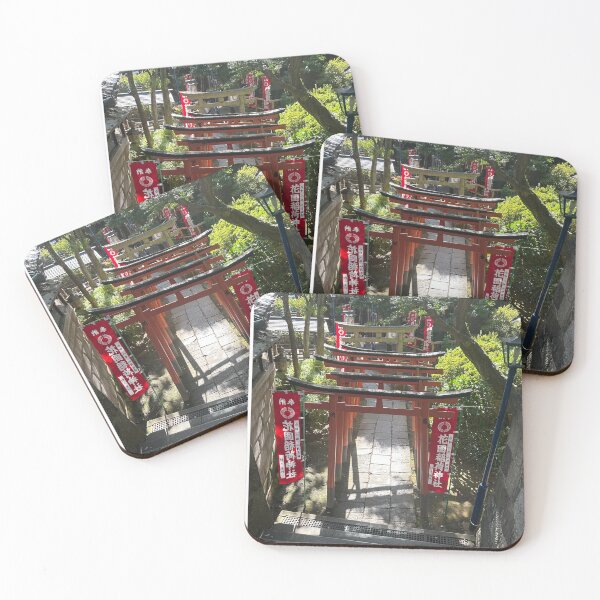 Item preview, Path to the Sacred — Torii Gates at Hanazono Inari Shrine designed and sold by JapanStudio123.
