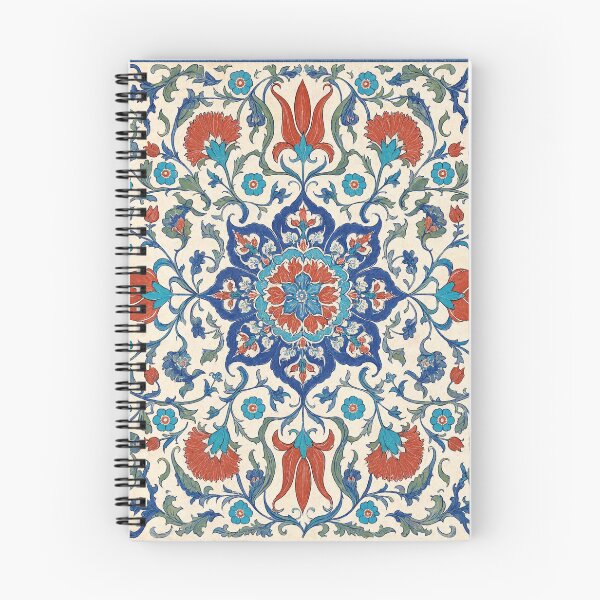 Item preview, Turkish Islamic Art Iznik Tile Pattern Ottoman Tulip Medallion designed and sold by JIGUWORLD.