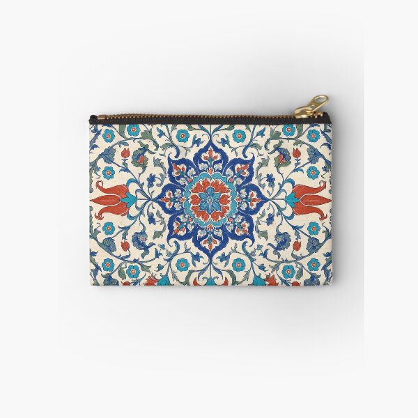 Item preview, Turkish Islamic Art Iznik Tile Pattern Ottoman Tulip Medallion designed and sold by JIGUWORLD.