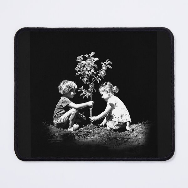 Item preview, Children Planting a Tree – Hope Growth and Nature Art designed and sold by inkoutninja.