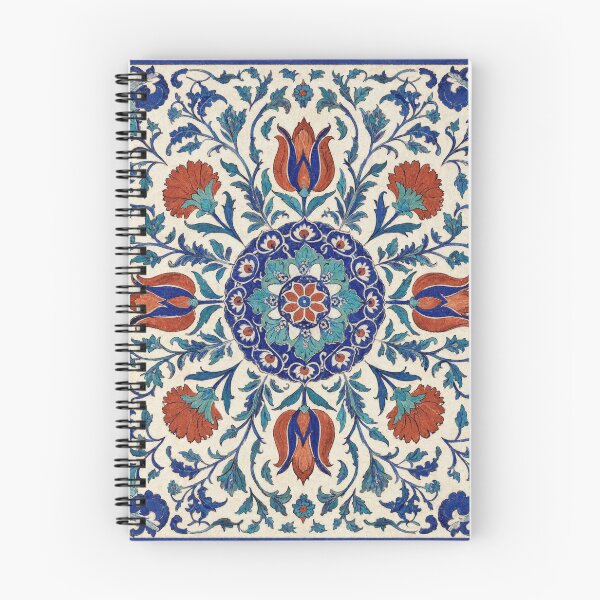 Item preview, Turkish Islamic Art Iznik Tile Pattern Ottoman Tulip Medallion designed and sold by JIGUWORLD.