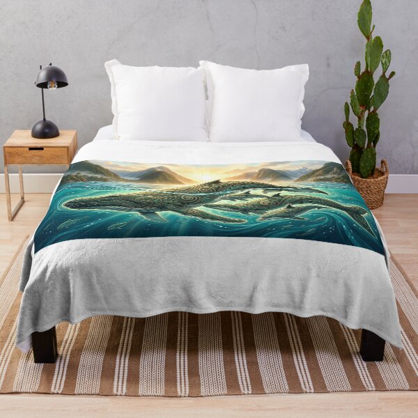 Item preview, Guardians of the Fjords — Whale and Dolphins designed and sold by Hawaii26.
