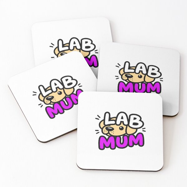 Item preview, Lab Mum – Cute Labrador Dog Lover Typography Design designed and sold by Grumpy-Bob.