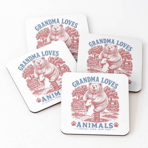 Item preview, Grandma Loves Animals designed and sold by Wolfinwolf.
