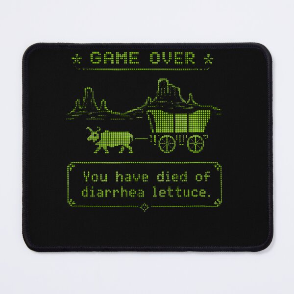Item preview, You Have Died Of Diarrhea Lettuce Funny Retro designed and sold by JoachimUnger.