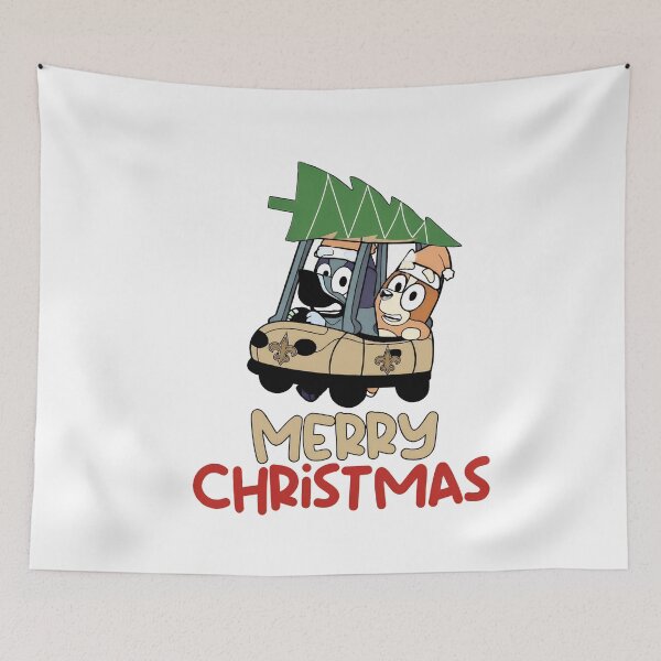 Item preview, Blueymas Family Christmas Tree new orleans saints designed and sold by sandracoleart.