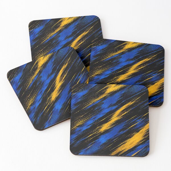 Item preview, Electric Blue & Gold Grunge Sports Texture | Abstract Dynamic POD Design | Esports Jersey Pattern | Modern Athletic Background designed and sold by TheAllInStore.