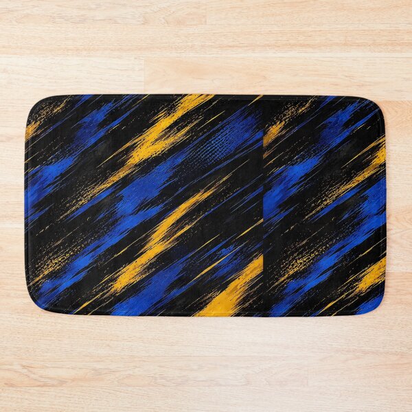 Item preview, Electric Blue & Gold Grunge Sports Texture | Abstract Dynamic POD Design | Esports Jersey Pattern | Modern Athletic Background designed and sold by TheAllInStore.