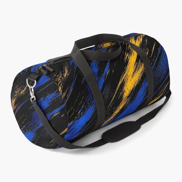 Item preview, Electric Blue & Gold Grunge Sports Texture | Abstract Dynamic POD Design | Esports Jersey Pattern | Modern Athletic Background designed and sold by TheAllInStore.