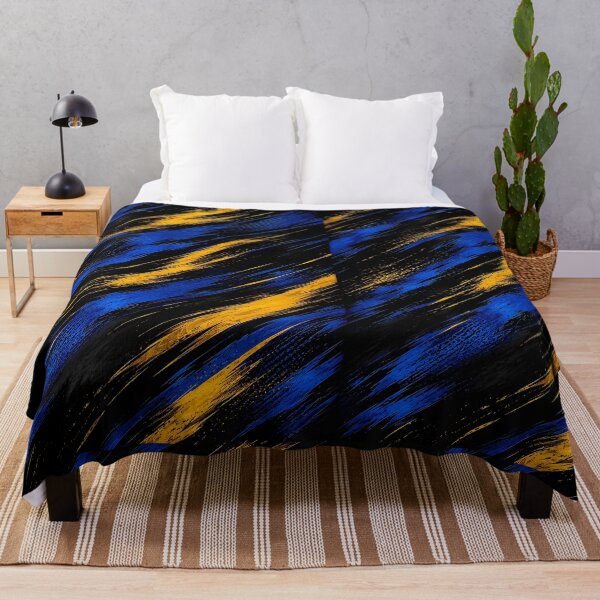 Item preview, Electric Blue & Gold Grunge Sports Texture | Abstract Dynamic POD Design | Esports Jersey Pattern | Modern Athletic Background designed and sold by TheAllInStore.