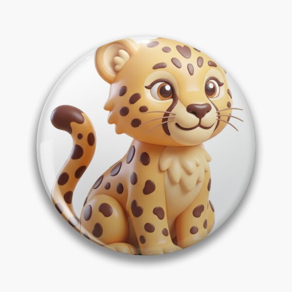 Item preview, 3D Cheetah Magic: Too Cute to Handle! ? designed and sold by HestiAltra.
