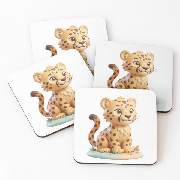 Item preview, 3D Cheetah Magic: Too Cute to Handle! ? designed and sold by HestiAltra.