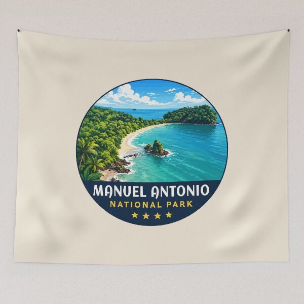 Item preview, Manuel Antonio National Park Costa Rica Tropical Beach & Rainforest designed and sold by Gideon Emmerich.
