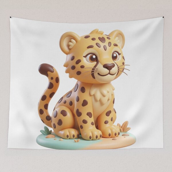 Item preview, 3D Cheetah Magic: Too Cute to Handle! ? designed and sold by HestiAltra.
