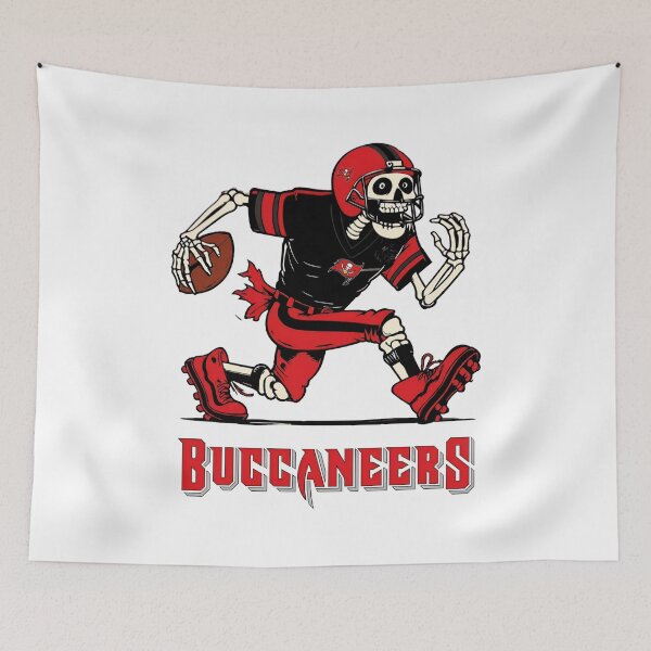 Item preview, Skeleton Buccaneers Football Player  designed and sold by sandracoleart.