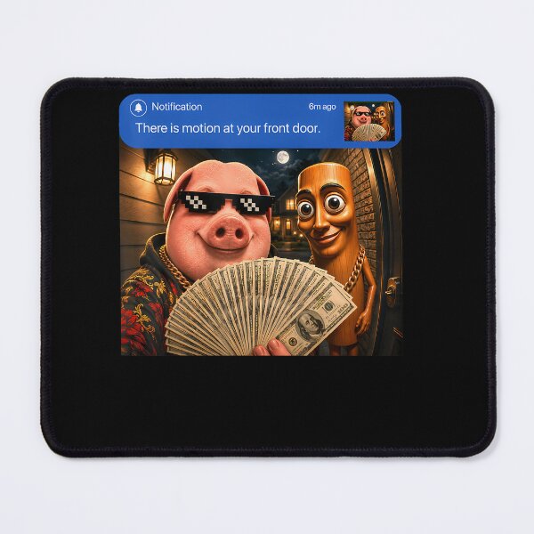 Item preview, There Is Motion At Your Front Door Tung Tung Tung John Pork designed and sold by JoachimUnger.