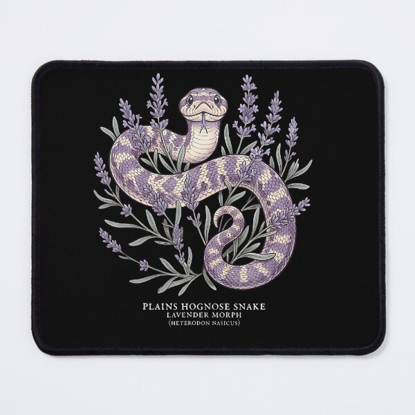 Item preview, Lavender Flower Hognose Snake Herpetology Reptile Lover designed and sold by JoachimUnger.