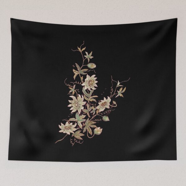 Item preview, Vintage Botanical Flowers Vine Cottagecore Floral Nature Graphic T-Shirt designed and sold by Umbelasyn.