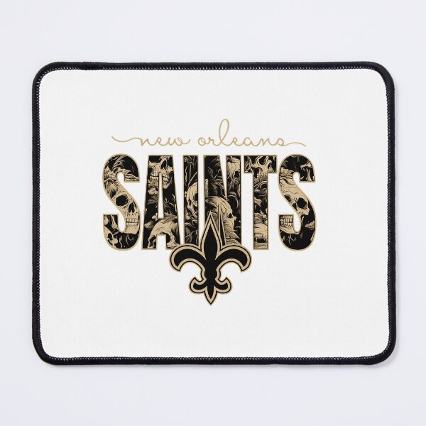 Item preview, New Orleans Saints Skull Floral designed and sold by sandracoleart.