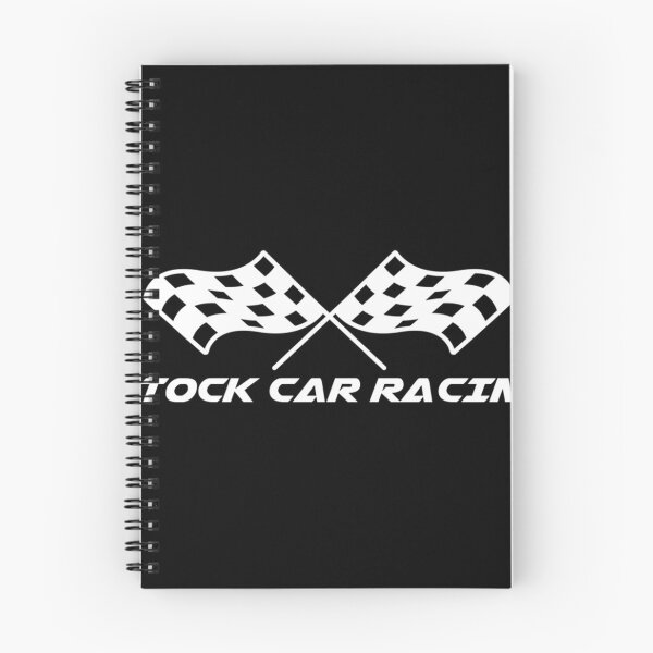Item preview, Stock Car Racing With Chequered Flag White designed and sold by EZEQLUKE.