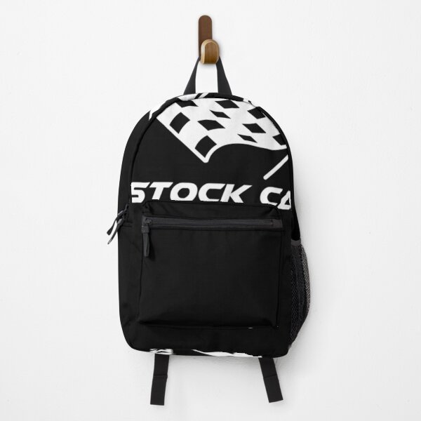 Item preview, Stock Car Racing With Chequered Flag White designed and sold by EZEQLUKE.