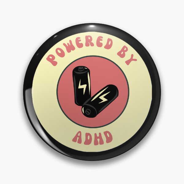 Item preview, Powered by ADHD designed and sold by A Lover of All Things.