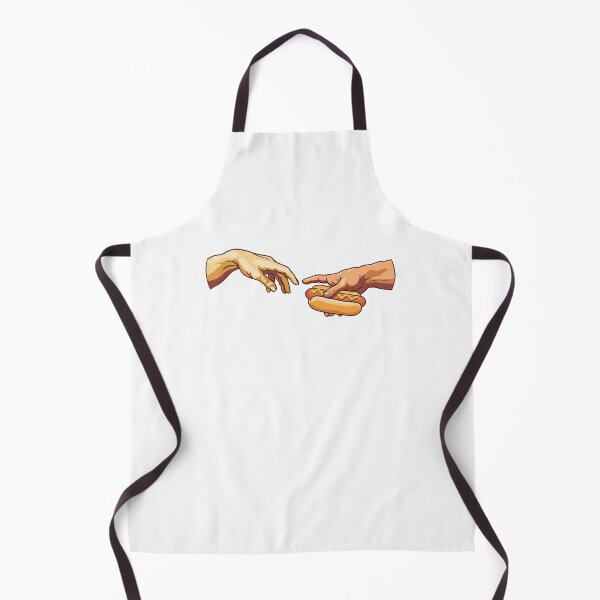 Item preview, Hotdog God Creation of Adam designed and sold by ellapaintcoast.