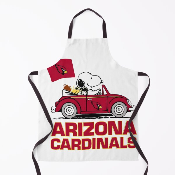 Item preview, Snoopy Arizona Cardinals Car Flag designed and sold by sandracoleart.