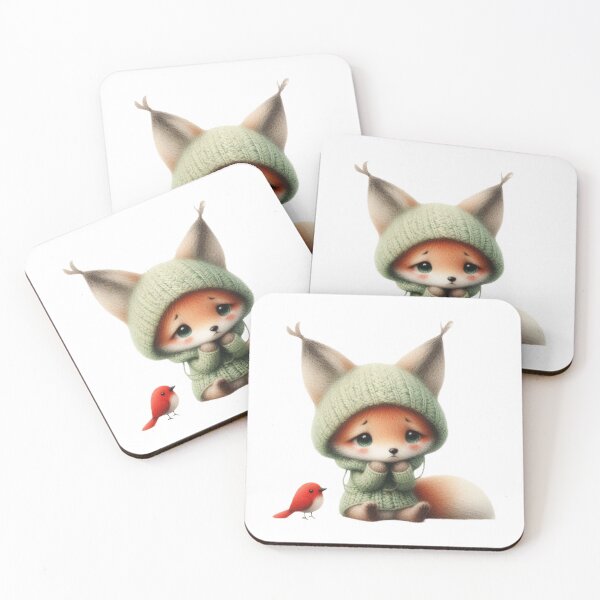 Item preview, Naive Fox designed and sold by Beyondnote-Art.