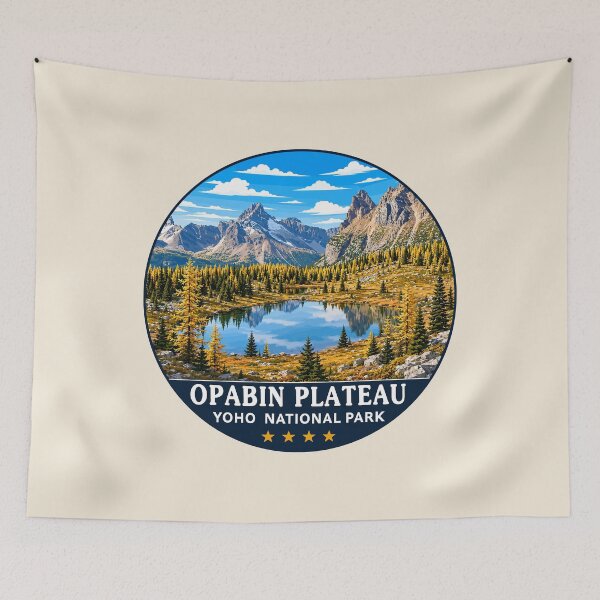 Item preview, Yoho National Park Canada Rocky Mountains Nature Hiking Travel Design designed and sold by Gideon Emmerich.
