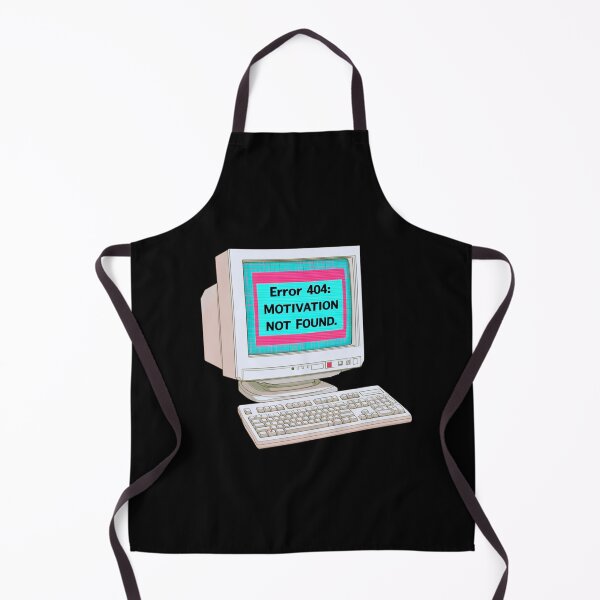 Item preview,  Error 404 Motivation Not Found Vaporwave  VintageTech  designed and sold by Artmugic.
