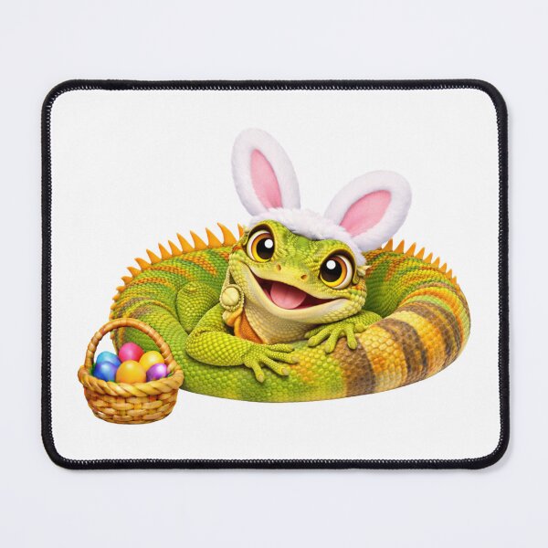 Item preview, Easter Green Iguana designed and sold by Sillytoe.