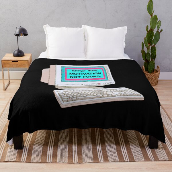 Item preview, Error 404 Motivation Not Found Vaporwave VintageTech designed and sold by Artmugic.