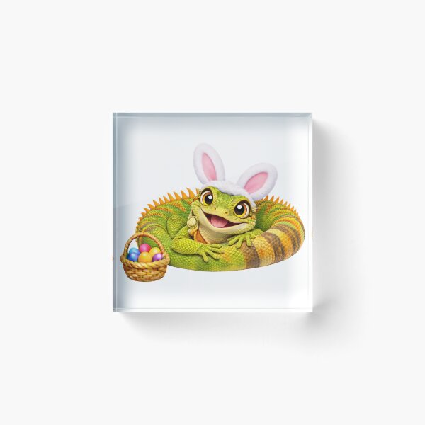 Item preview, Easter Green Iguana designed and sold by Sillytoe.