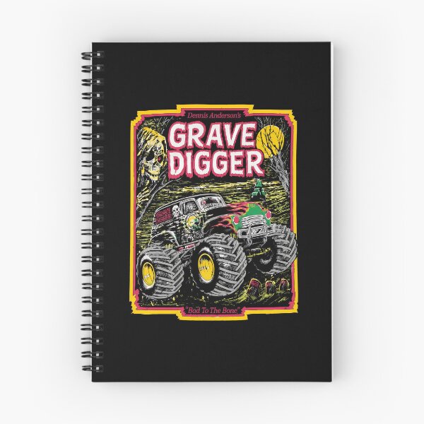 Item preview, Dennis Anderson Grave Digger Monster Truck  designed and sold by HeavHeadDsgn.