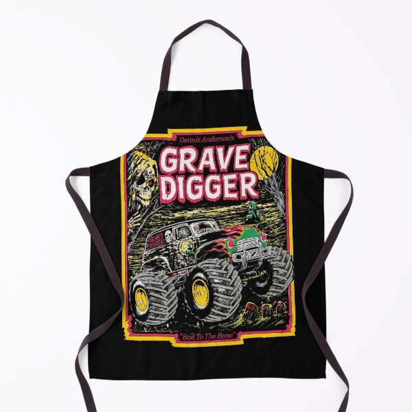 Item preview, Dennis Anderson Grave Digger Monster Truck designed and sold by HeavHeadDsgn.
