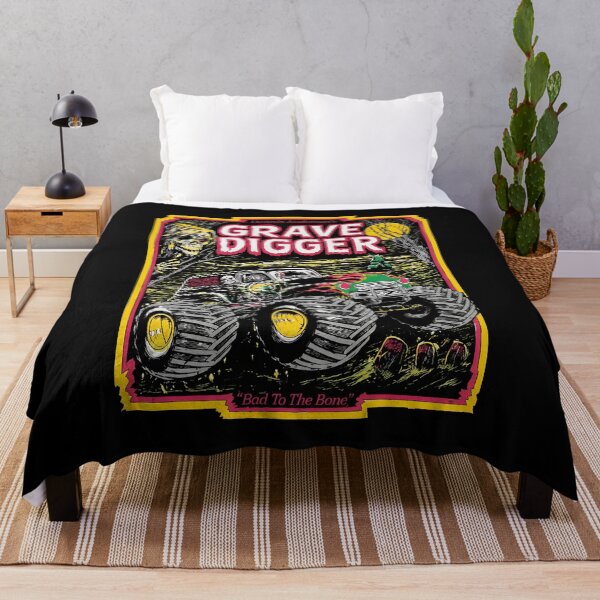 Item preview, Dennis Anderson Grave Digger Monster Truck designed and sold by HeavHeadDsgn.