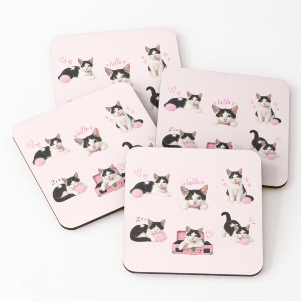 Item preview, Black and White Cat designed and sold by shelbyy328.