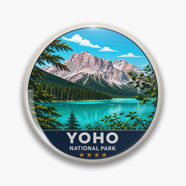 Item preview, Yoho National Park Canada Rocky Mountains Nature Hiking Travel Design designed and sold by Gideon Emmerich.