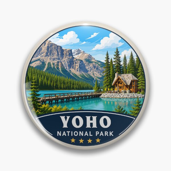 Item preview, Yoho National Park Canada Rocky Mountains Nature Hiking Travel Design designed and sold by Gideon Emmerich.