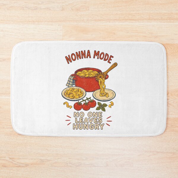 Item preview, Nonna Mode – No One Leaves Hungry designed and sold by Lacritsa .