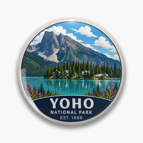 Item preview, Yoho National Park Canada Rocky Mountains Nature Hiking Travel Design designed and sold by Gideon Emmerich.